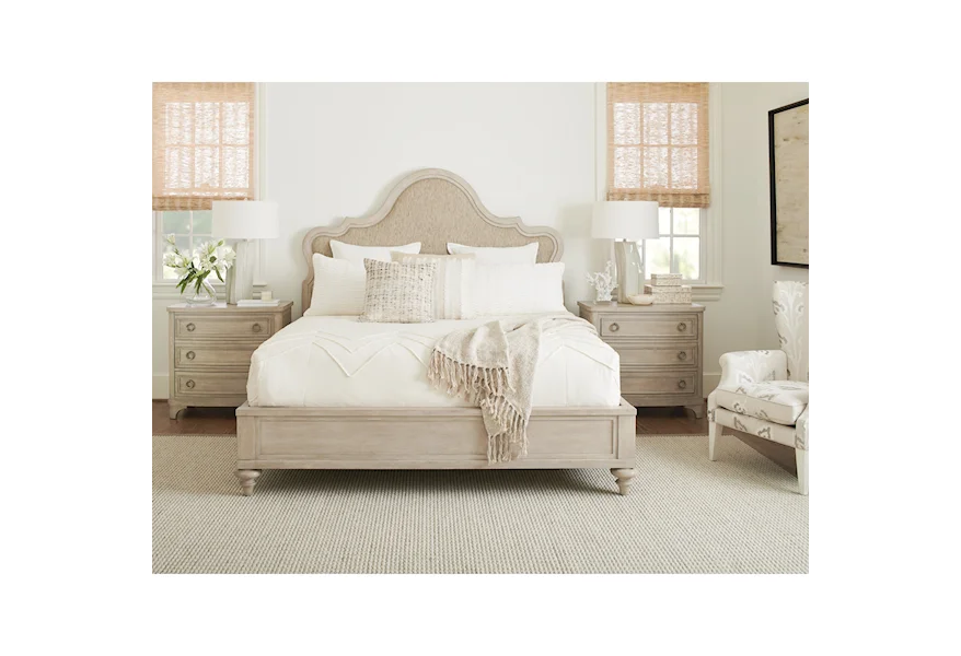 Malibu King Bedroom Group by Barclay Butera at Esprit Decor Home Furnishings